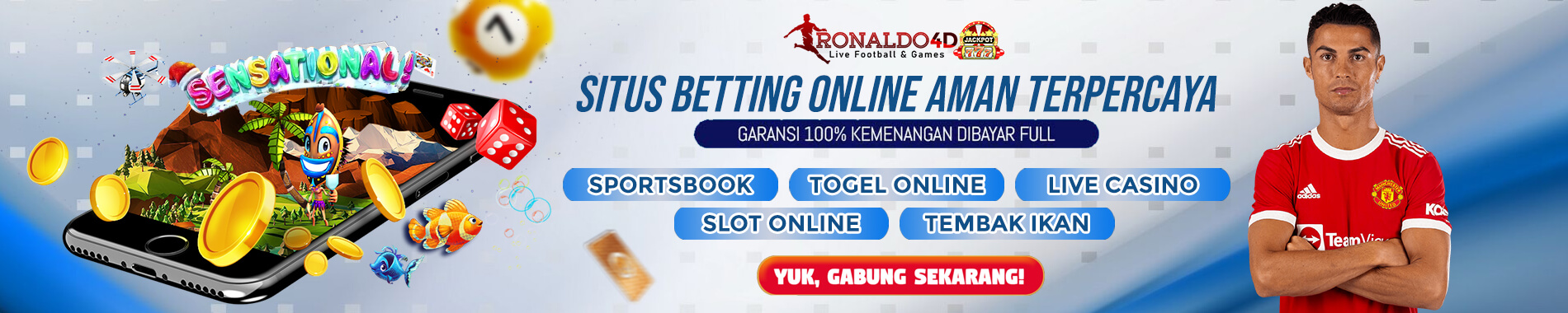 RONALDO4D | Link Login Slots 4d Gacor Online Terpercaya